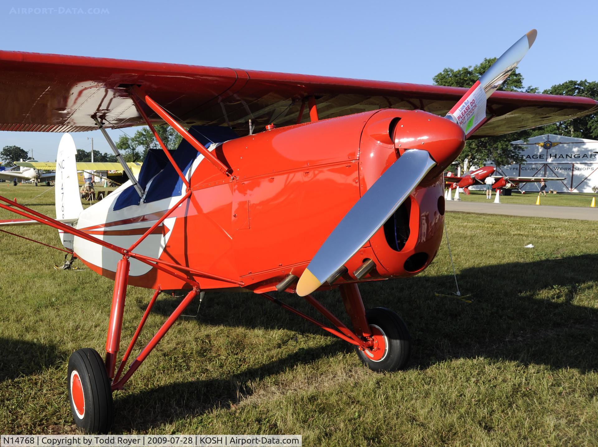 N14768, 1933 Fairchild 22 C7D C/N 922, EAA AIRVENTURE 2009