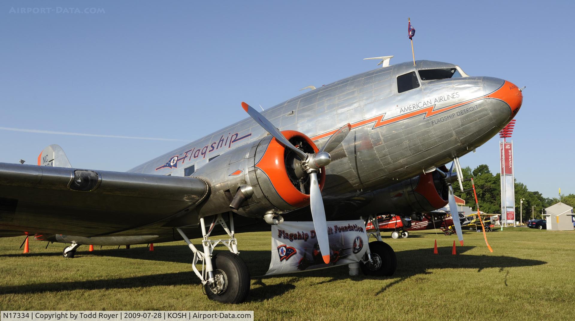 N17334, 1937 Douglas DC-3-178 C/N 1920, EAA AIRVENTURE 2009