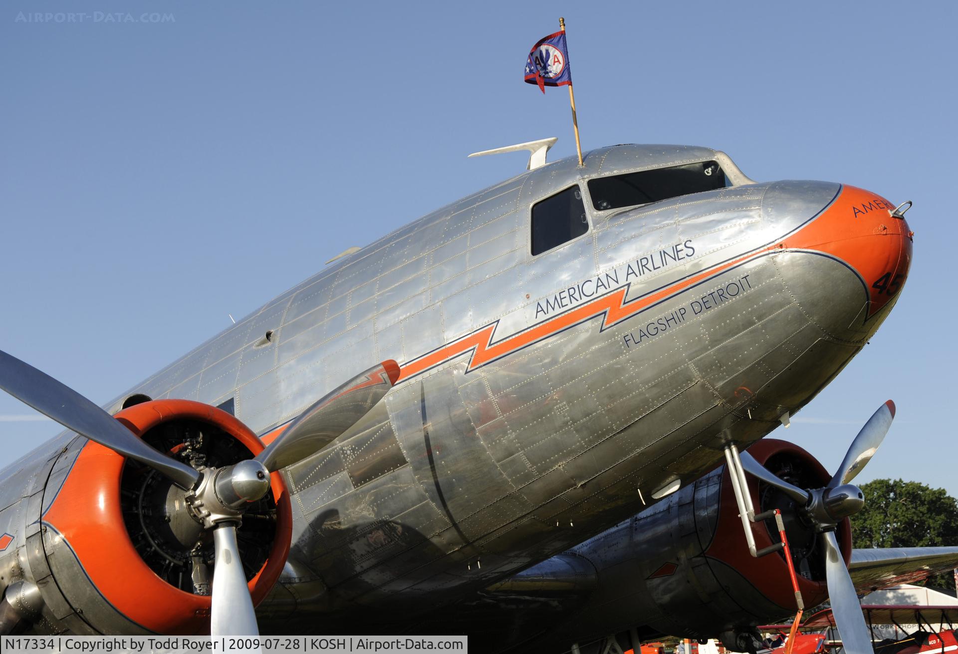 N17334, 1937 Douglas DC-3-178 C/N 1920, EAA AIRVENTURE 2009