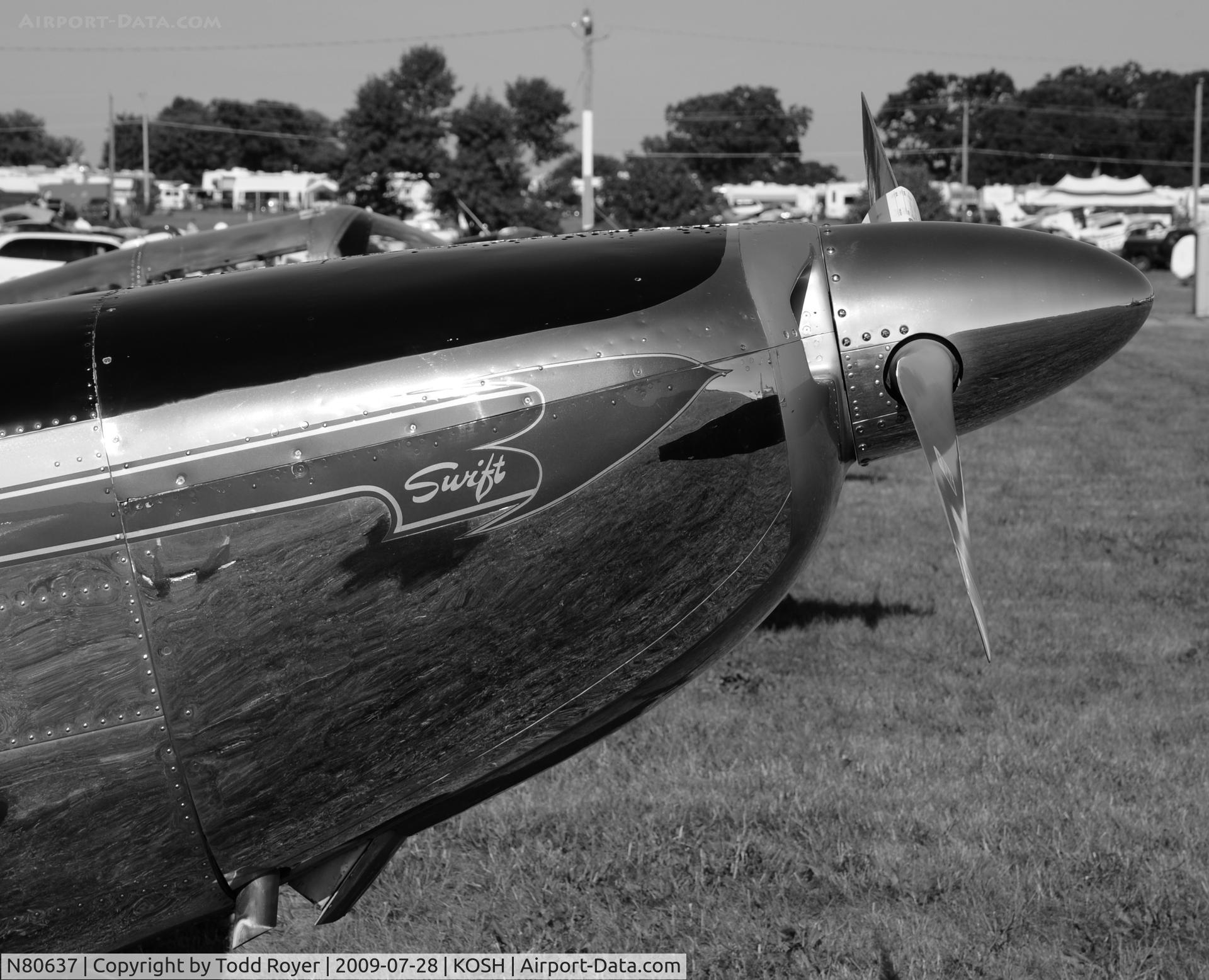 N80637, 1946 Globe GC-1B Swift C/N 1042, EAA AIRVENTURE 2009
