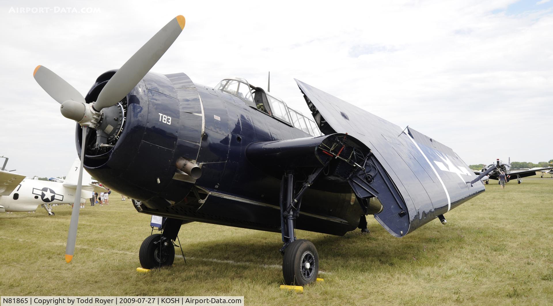 N81865, 1945 Grumman TBM-3E Avenger C/N 5632, EAA AIRVENTURE 2009