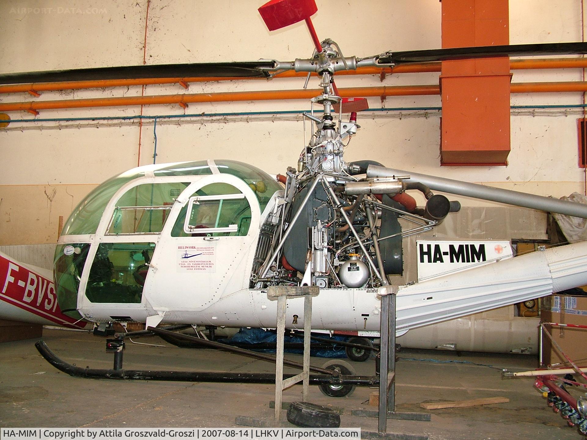 HA-MIM, 1964 Hiller UH-12E C/N 2315, Kaposújlak airport, Hungary