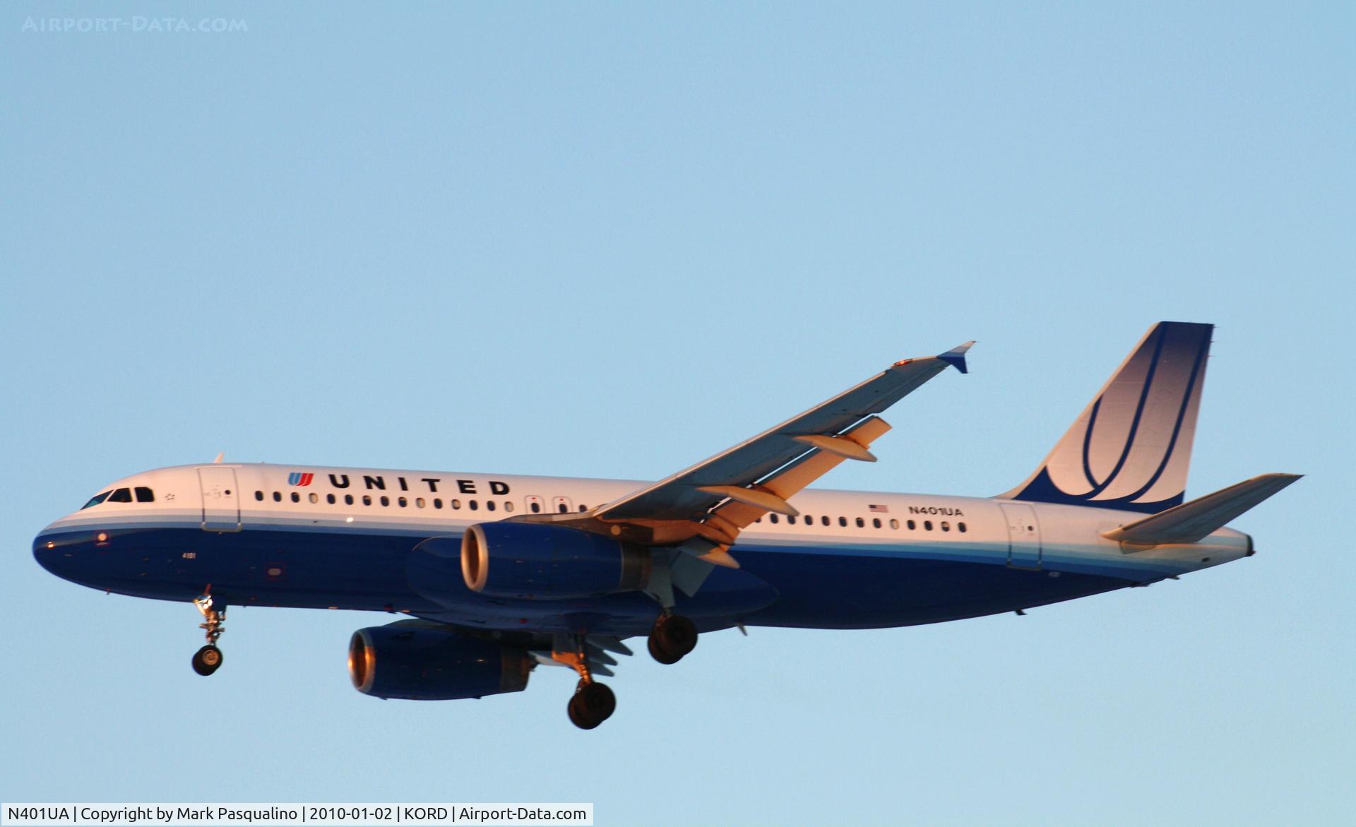 N401UA, 1993 Airbus A320-232 C/N 435, Airbus A320
