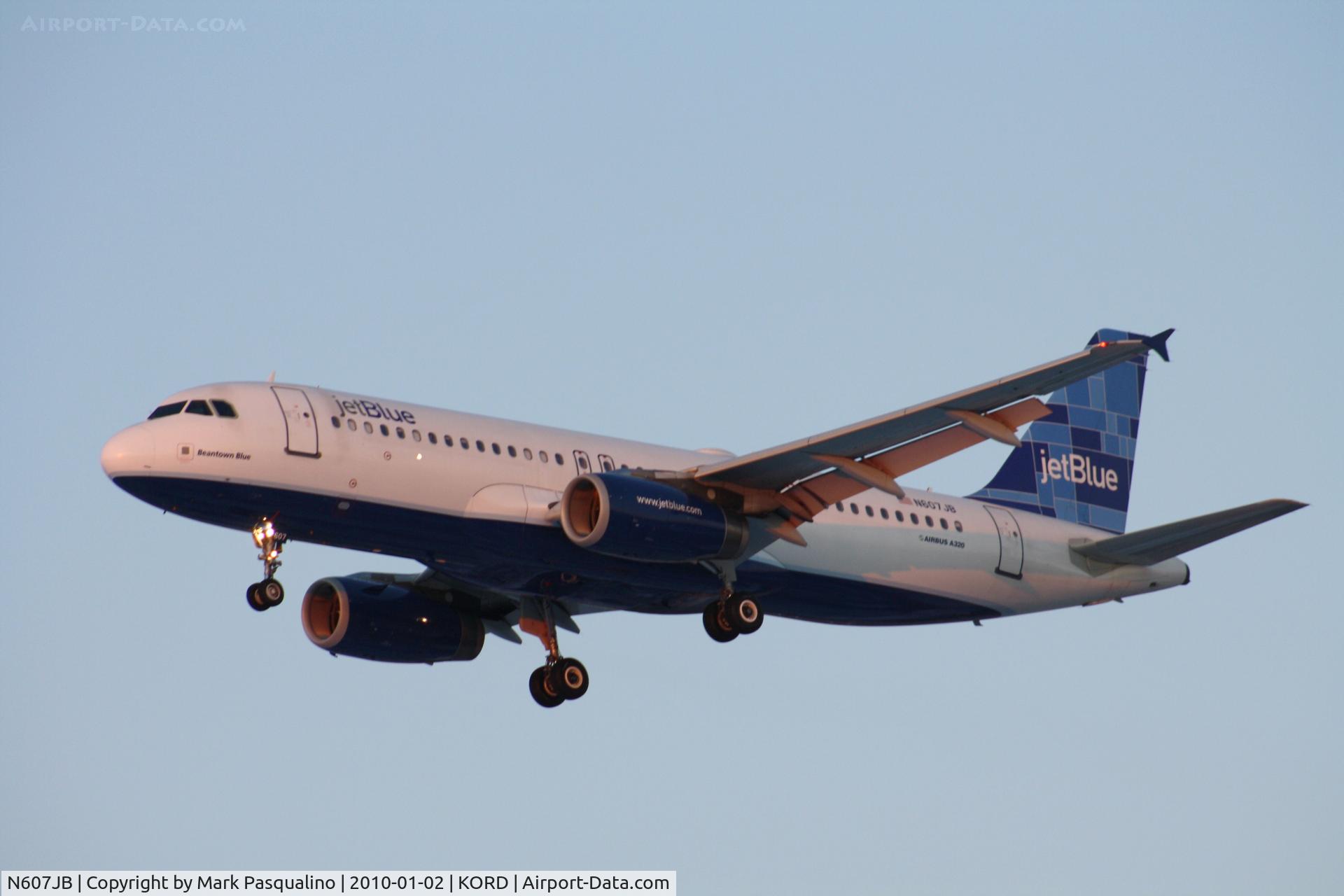 N607JB, 2005 Airbus A320-232 C/N 2386, Airbus A320