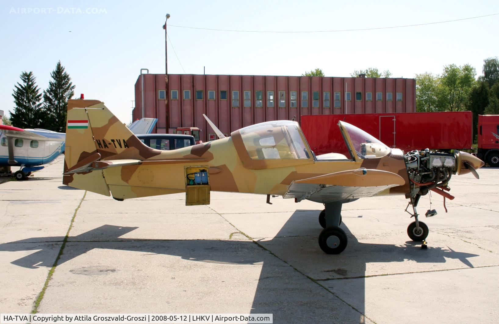 HA-TVA, 1972 Scottish Aviation Bulldog Series 100 Model 104 C/N BH100/134, Hungary-Kaposújlak airport.