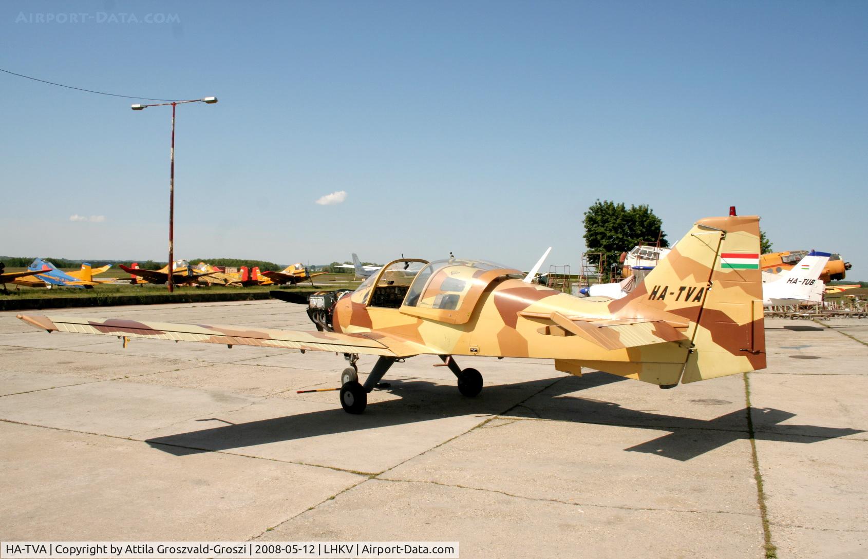 HA-TVA, 1972 Scottish Aviation Bulldog Series 100 Model 104 C/N BH100/134, Hungary-Kaposújlak airport.