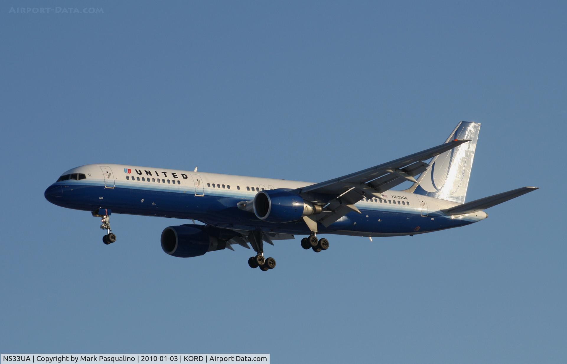 N533UA, 1991 Boeing 757-222 C/N 25073, Boeing 757-200