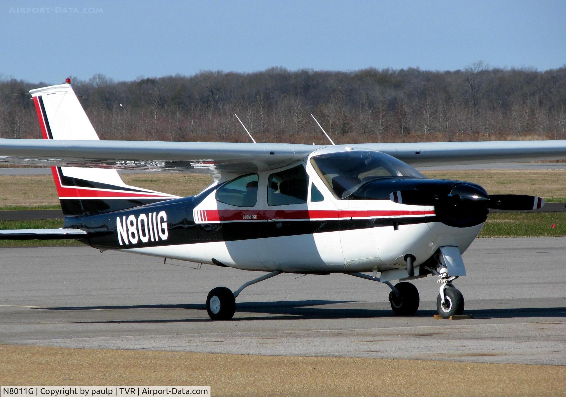 N8011G, 1970 Cessna 177RG Cardinal C/N 177RG0011, At the Tallulah/Vicksburg airport. This is a really nice looking Cardinal!