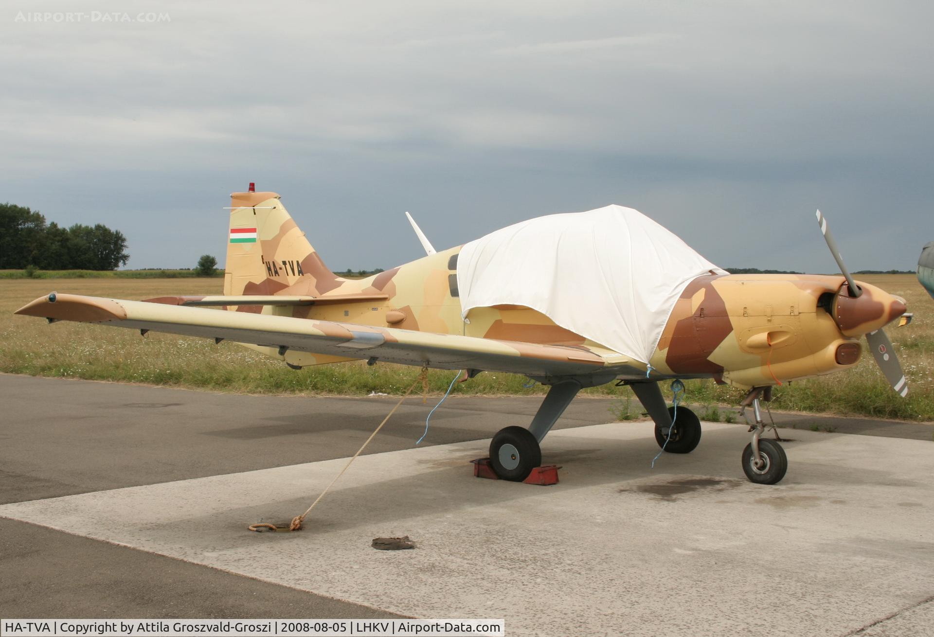 HA-TVA, 1972 Scottish Aviation Bulldog Series 100 Model 104 C/N BH100/134, Hungary-Kaposújlak airport.