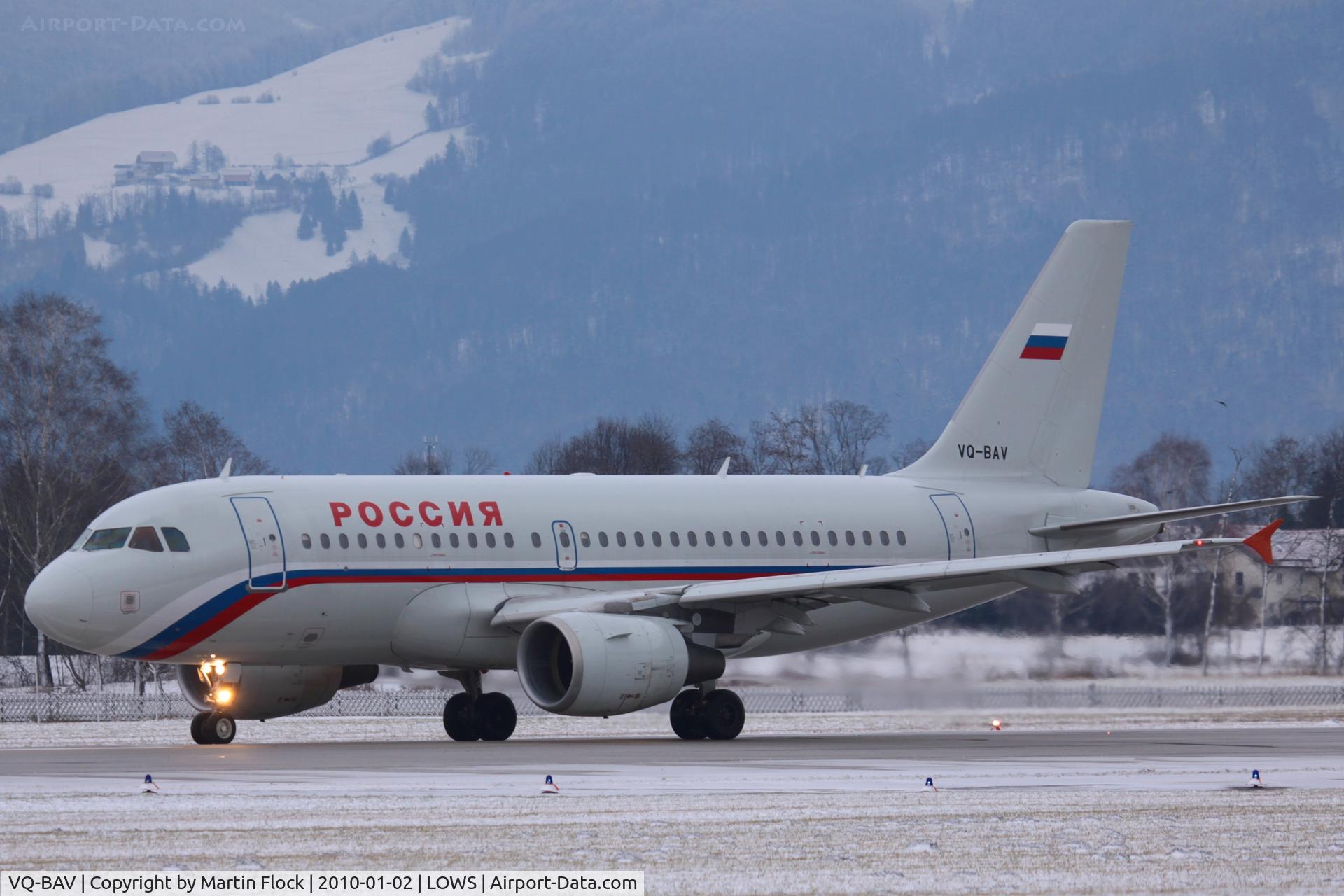 VQ-BAV, 2002 Airbus A319-111 C/N 1743, .