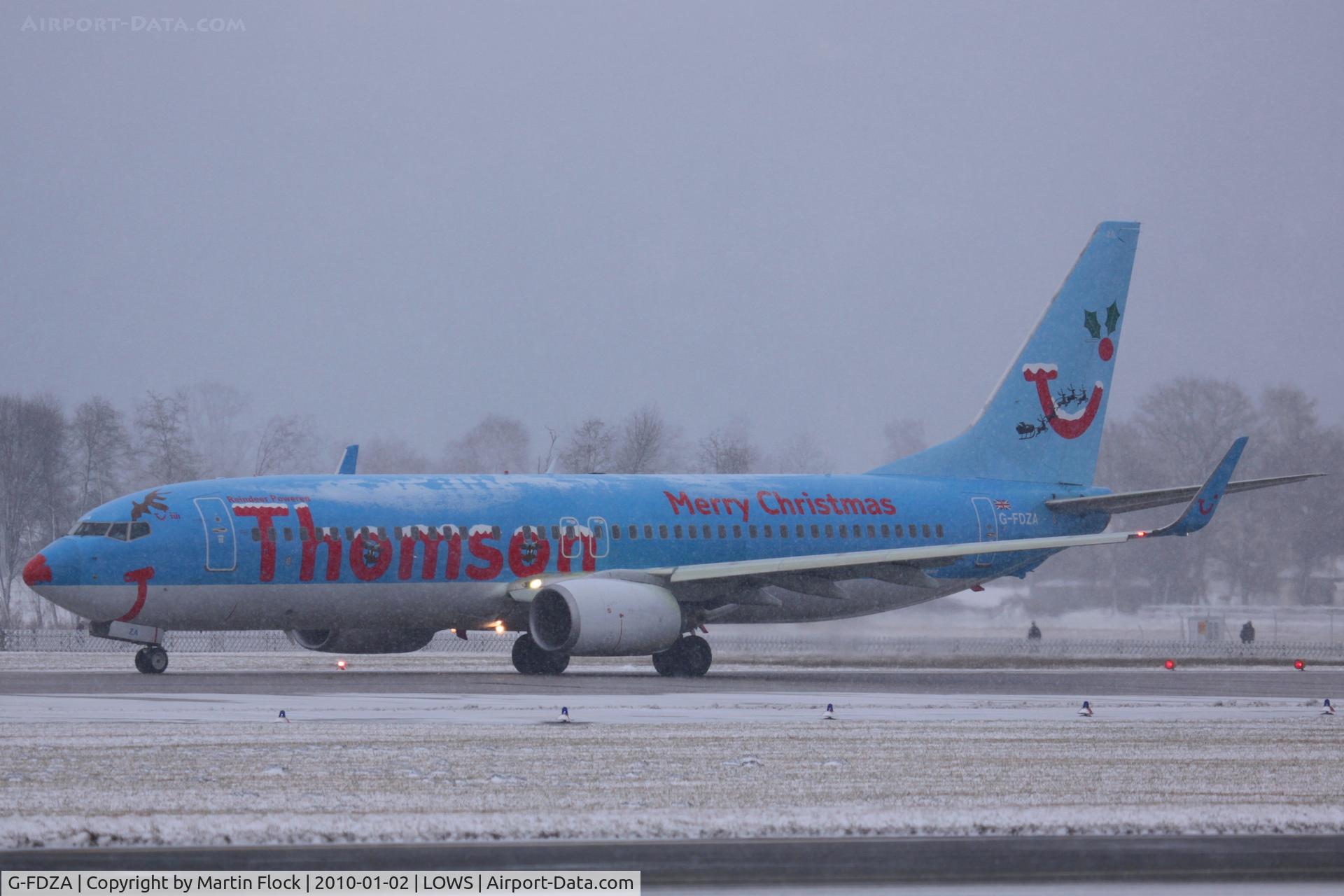 G-FDZA, 2007 Boeing 737-8K5 C/N 35134, .