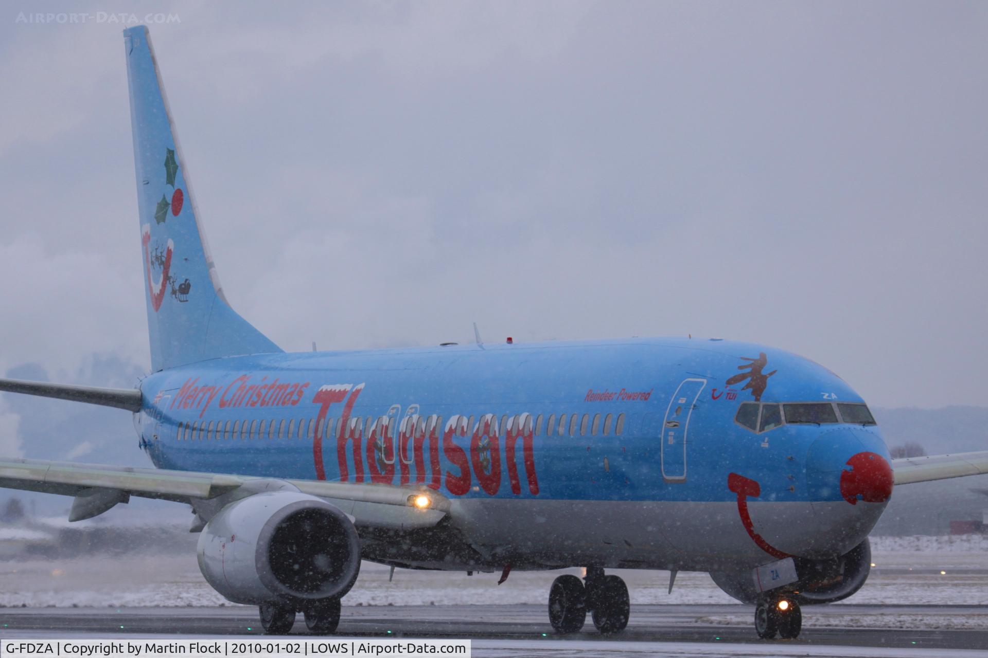 G-FDZA, 2007 Boeing 737-8K5 C/N 35134, .