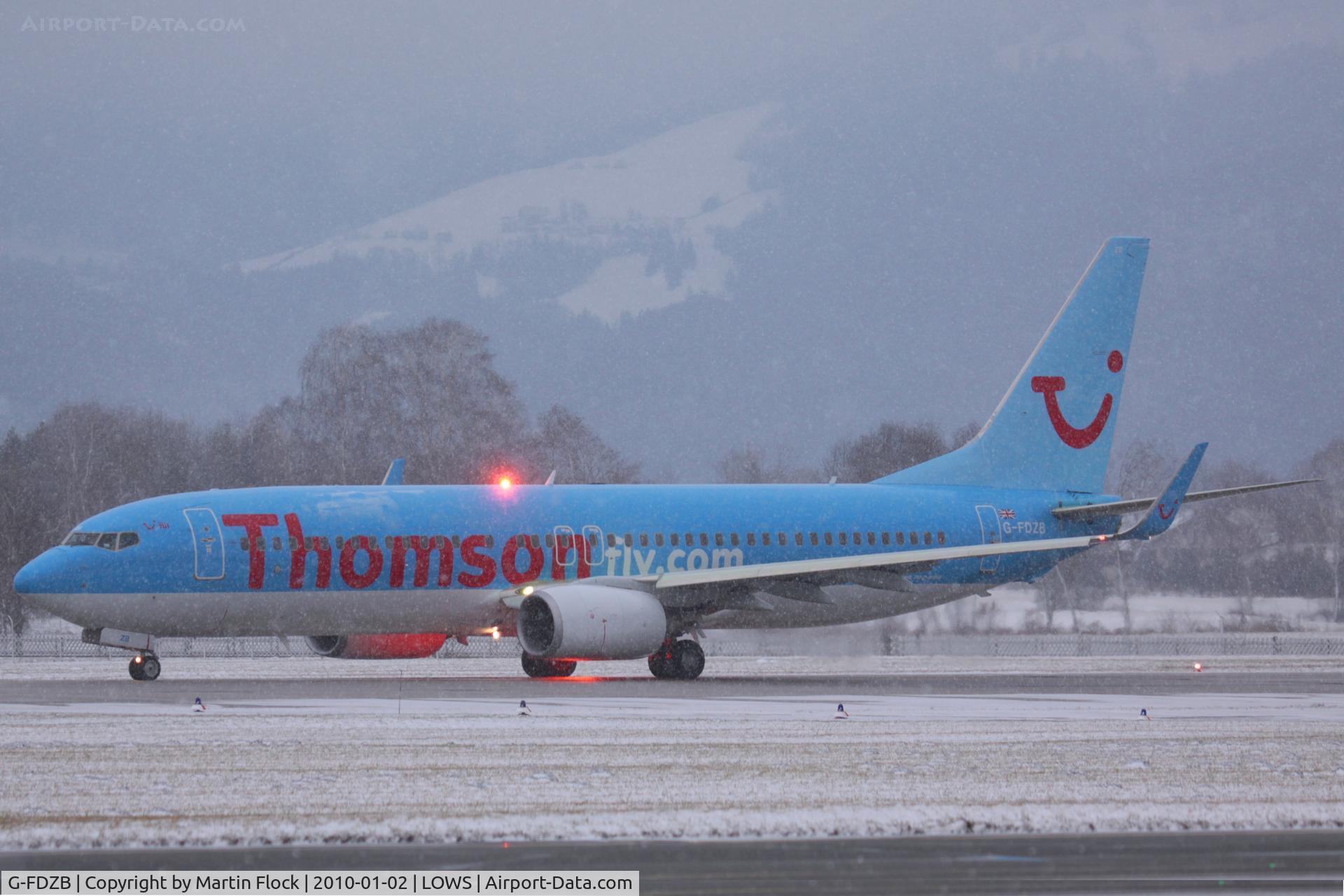 G-FDZB, 2007 Boeing 737-8K5 C/N 35131, .