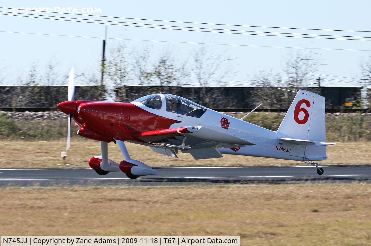 N745JJ, 2008 Vans RV-6 C/N 24006, At Hicks Field - Fort Worth, TX