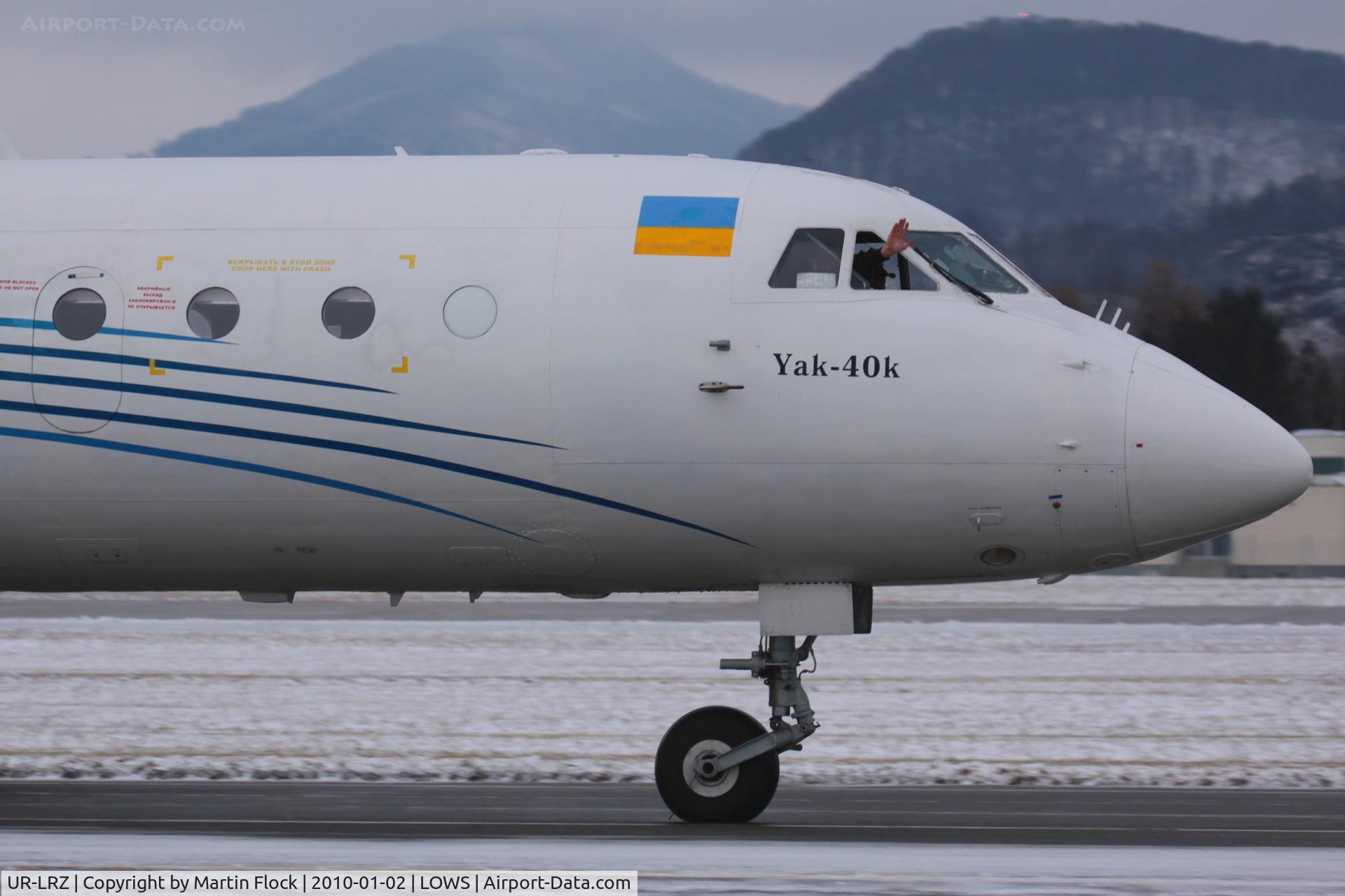 UR-LRZ, 1977 Yakovlev Yak-40K C/N 9641851, .