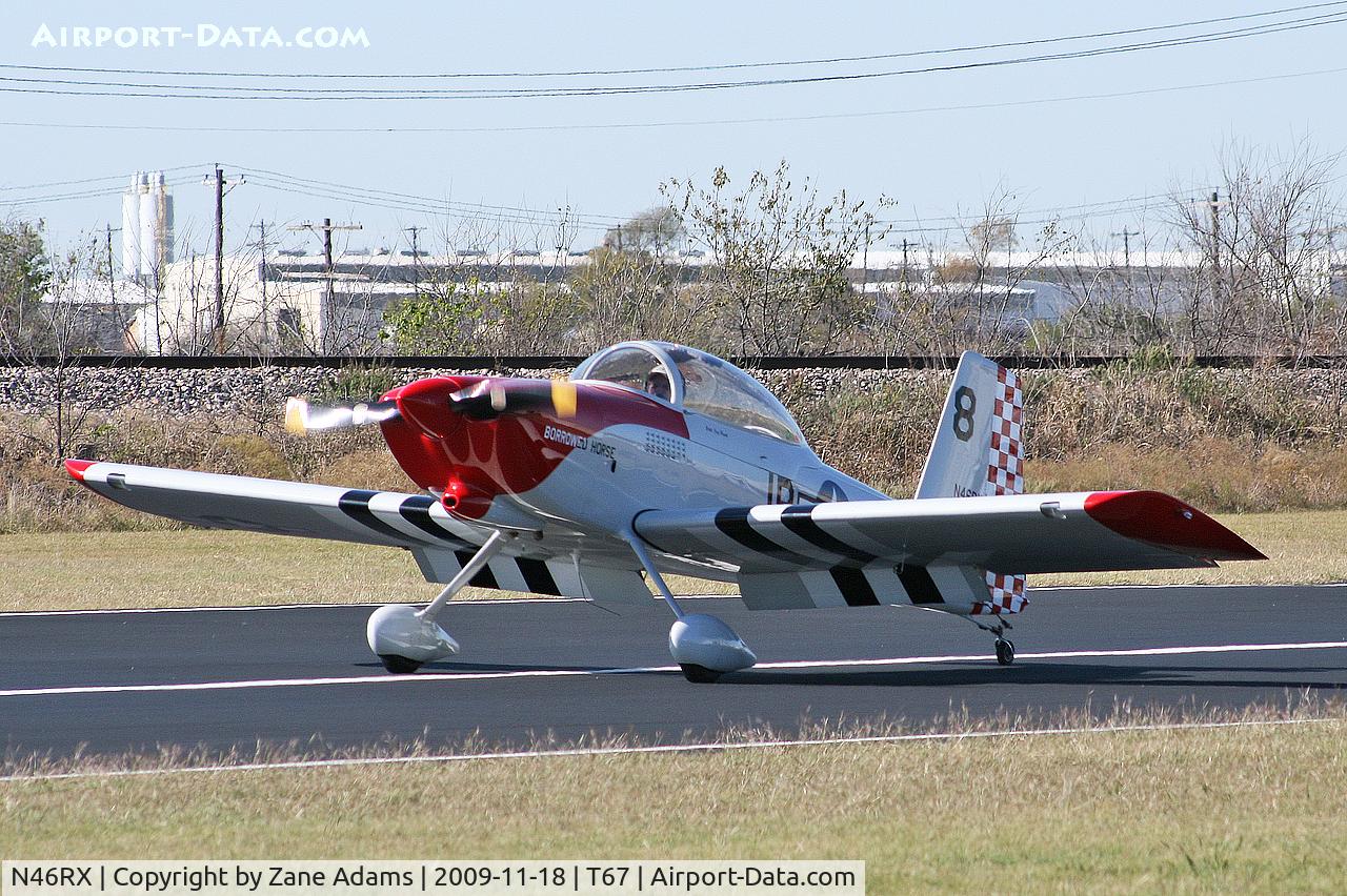 N46RX, 2007 Vans RV-8 C/N 82506, At Hicks Field - Fort Worth, TX
