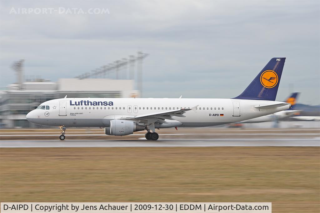 D-AIPD, 1989 Airbus A320-211 C/N 0072, Lufthansa - Airbus A320-211 - Reg. D-AIPD