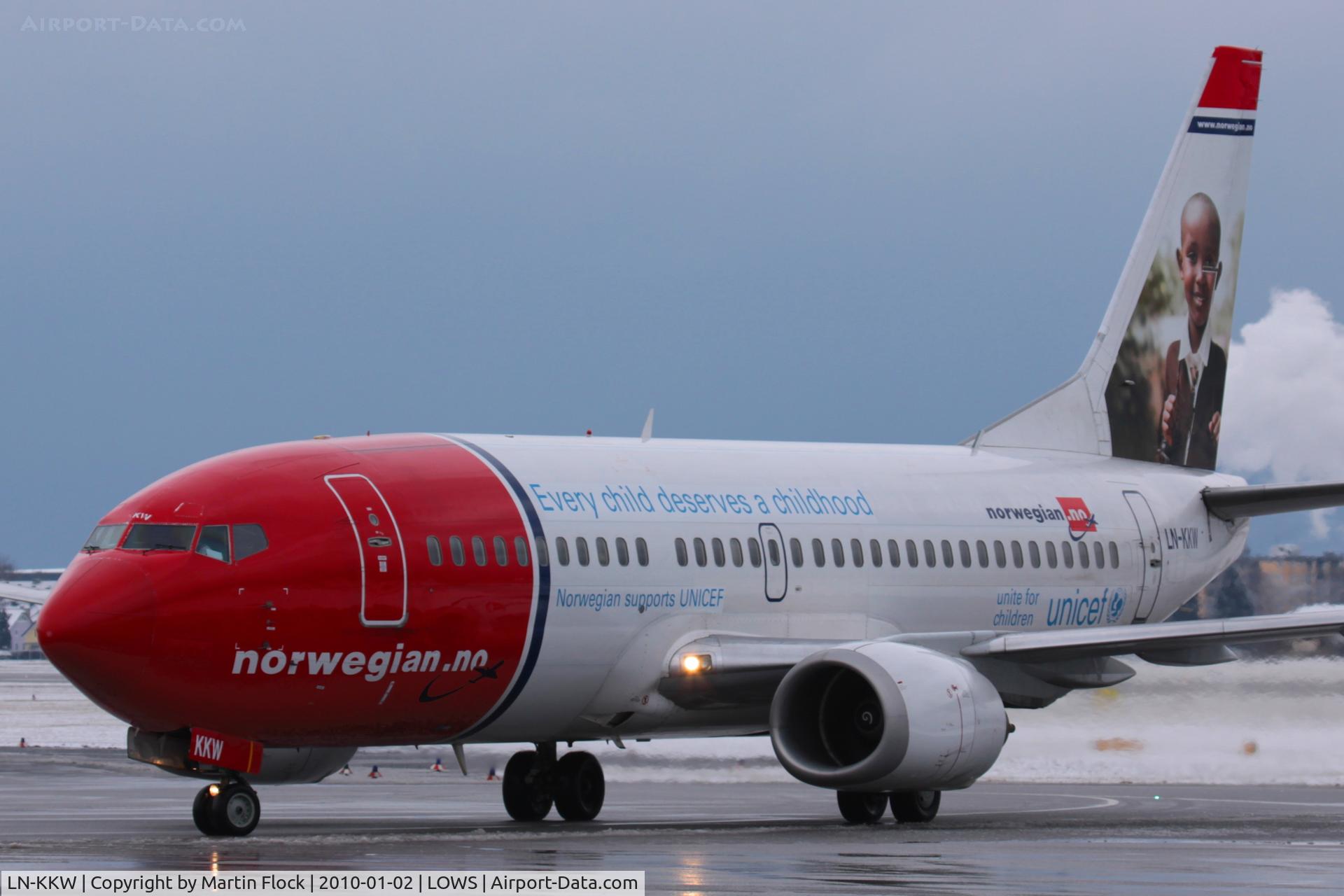LN-KKW, 1989 Boeing 737-3K9 C/N 24213, .
