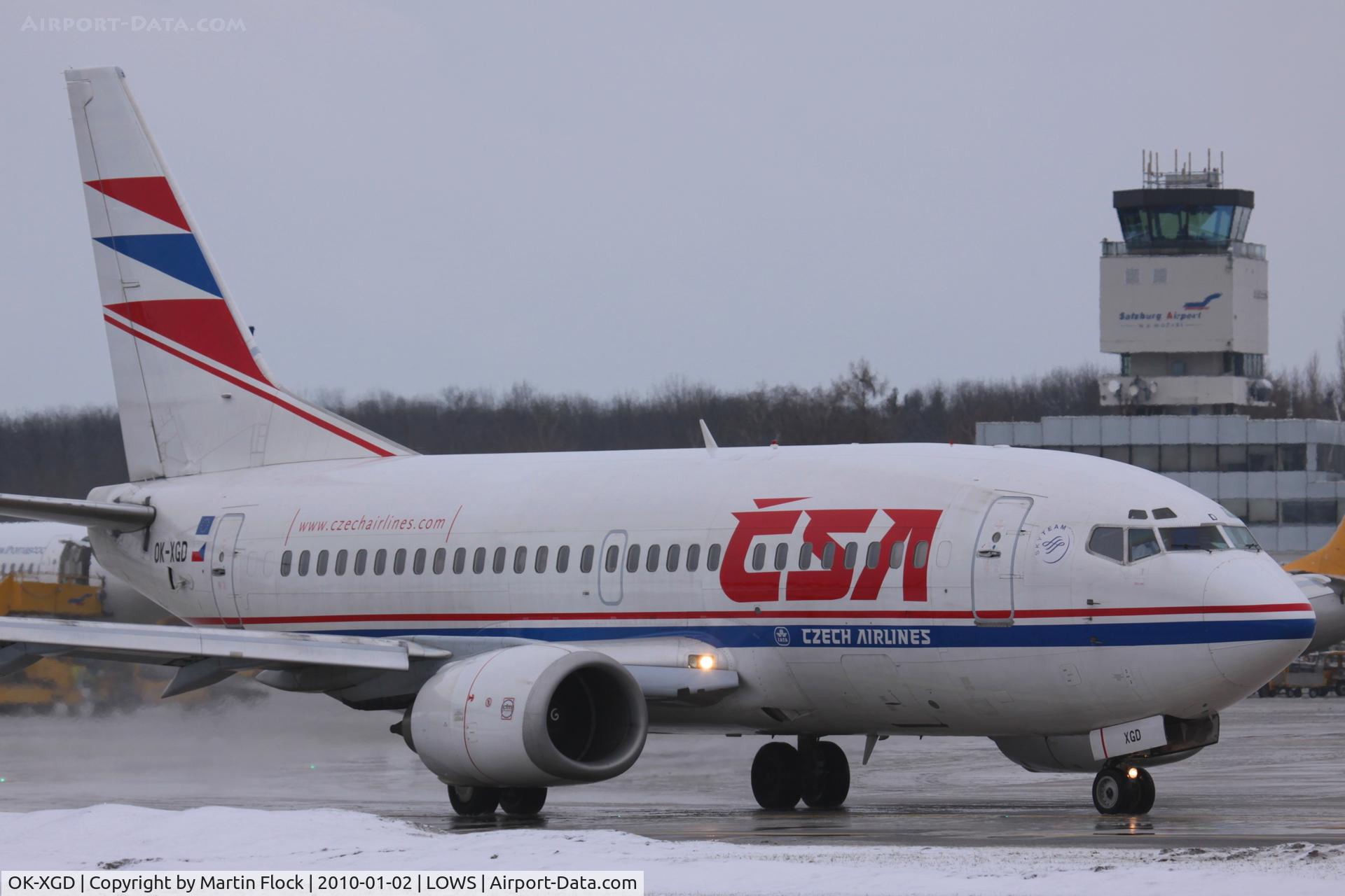 OK-XGD, 1992 Boeing 737-55D C/N 26542/2337, .