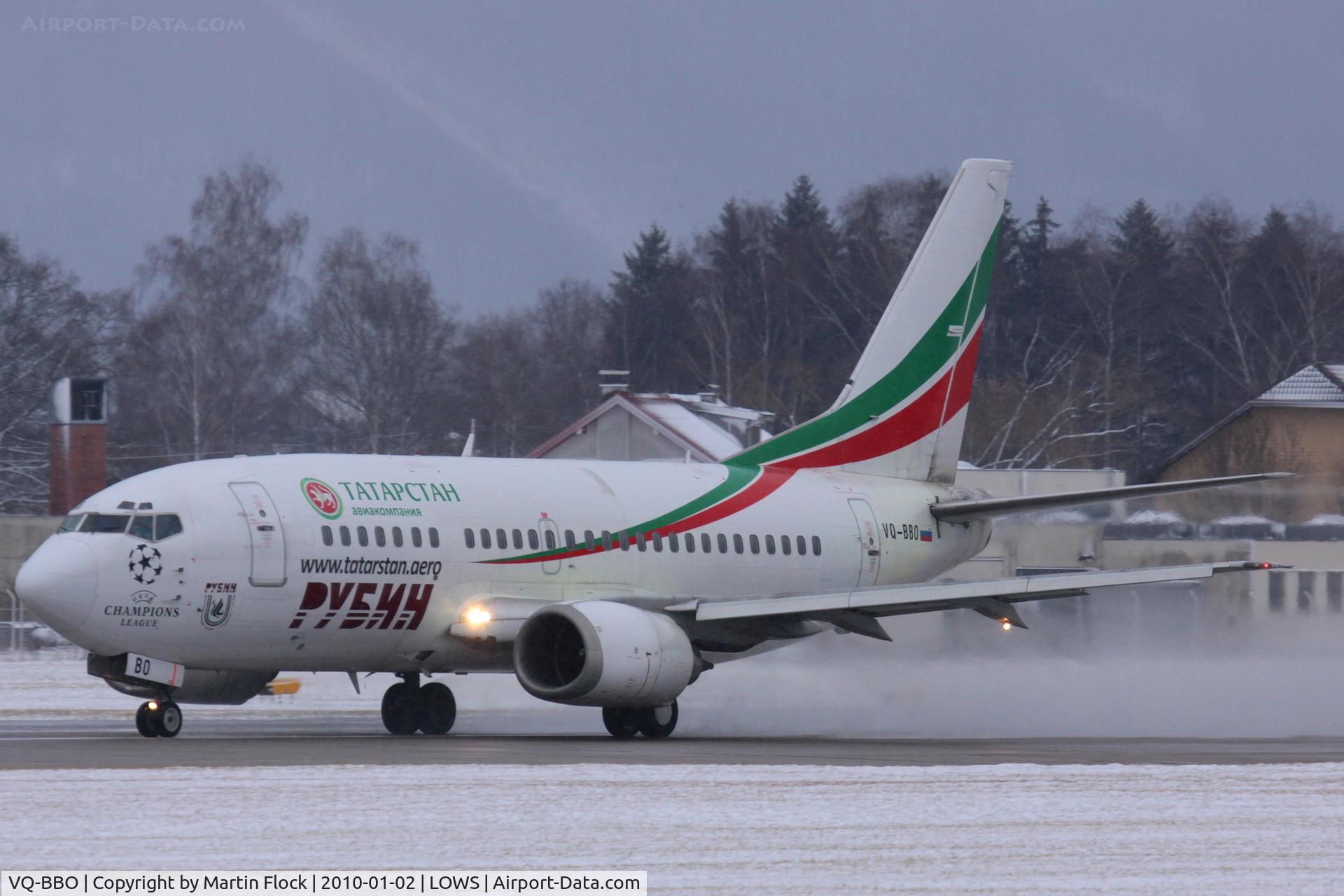 VQ-BBO, 1993 Boeing 737-548 C/N 25165, .