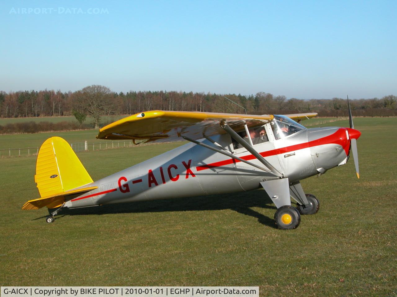 G-AICX, 1946 Luscombe 8A Silvaire C/N 2568, NEW YEARS DAY FLY-IN