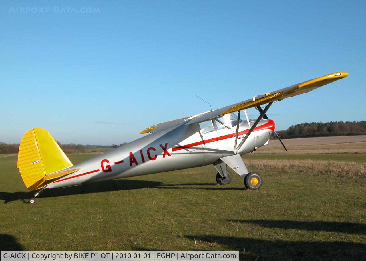 G-AICX, 1946 Luscombe 8A Silvaire C/N 2568, NEW YEARS DAY FLY-IN