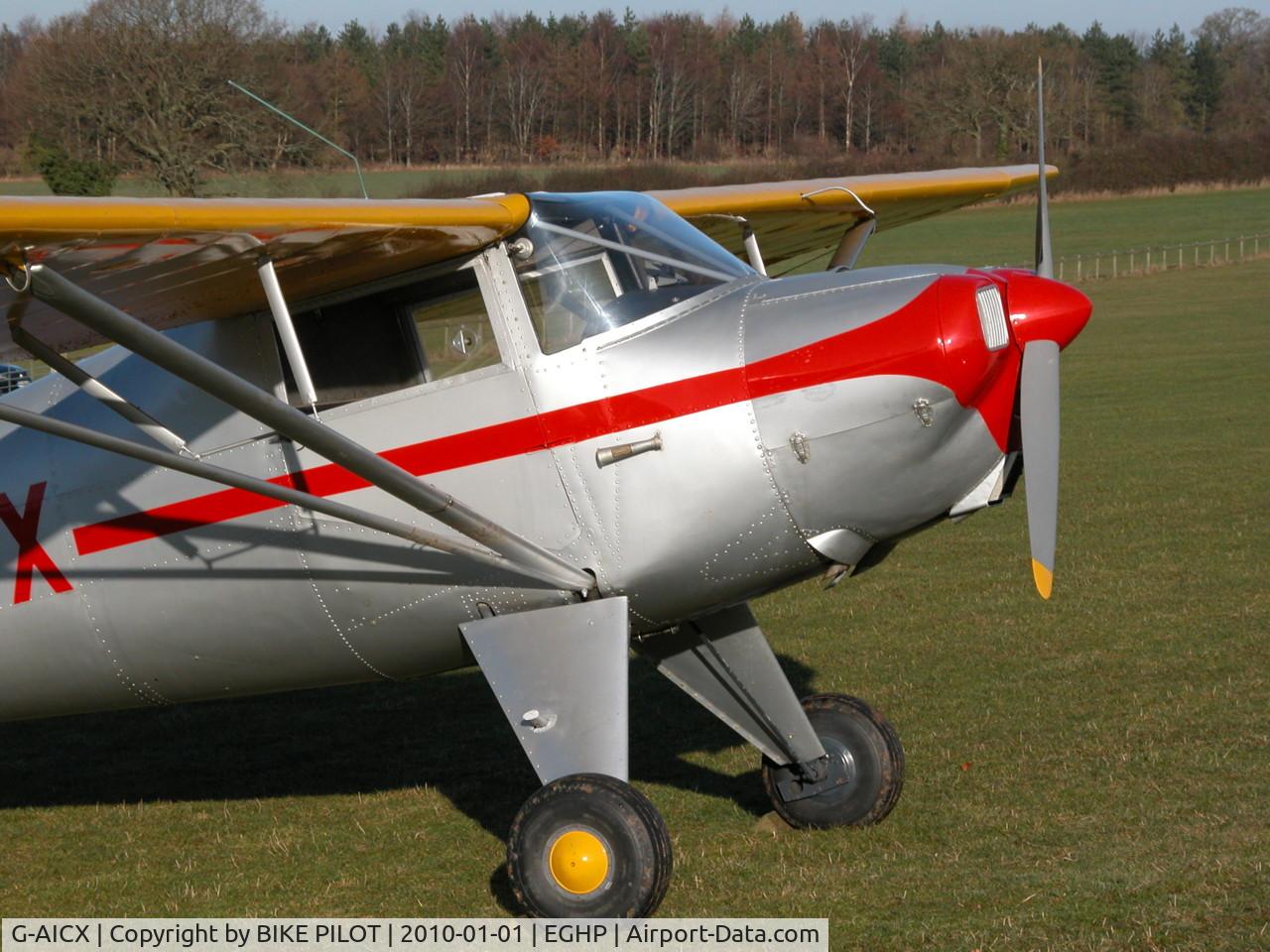 G-AICX, 1946 Luscombe 8A Silvaire C/N 2568, NEW YEARS DAY FLY-IN
