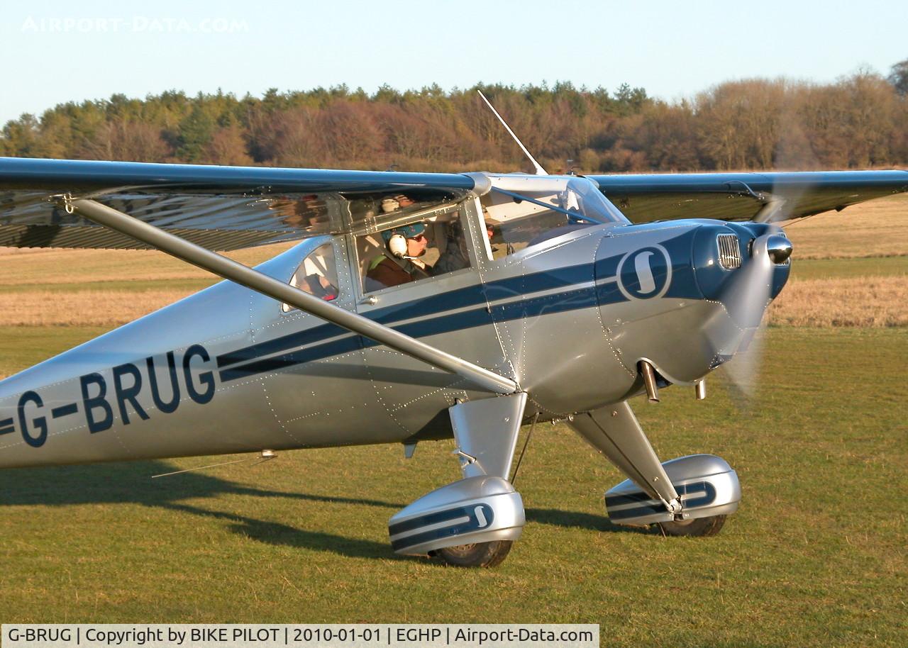 G-BRUG, 1946 Luscombe 8E Silvaire C/N 4462, NEW YEARS DAY FLY-IN