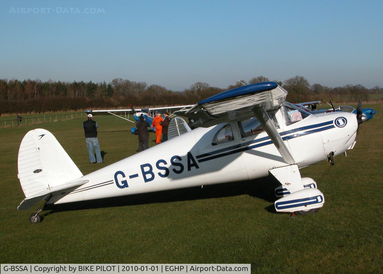 G-BSSA, 1946 Luscombe 8E Silvaire Silvaire C/N 4176, NEW YEARS DAY FLY-IN