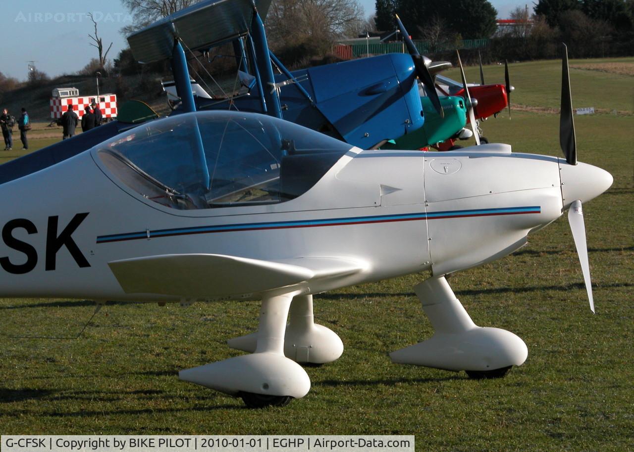 G-CFSK, 2009 Dyn'Aero MCR-01 C/N PFA 301-14704, NEW YEARS DAY FLY-IN