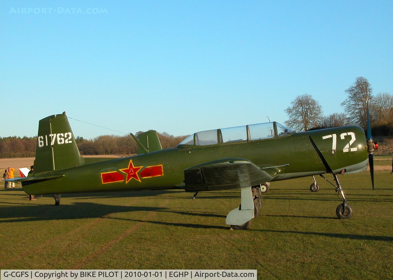 G-CGFS, 1988 Nanchang CJ-6A Chujiao C/N 4532008, NEW YEARS DAY FLY-IN