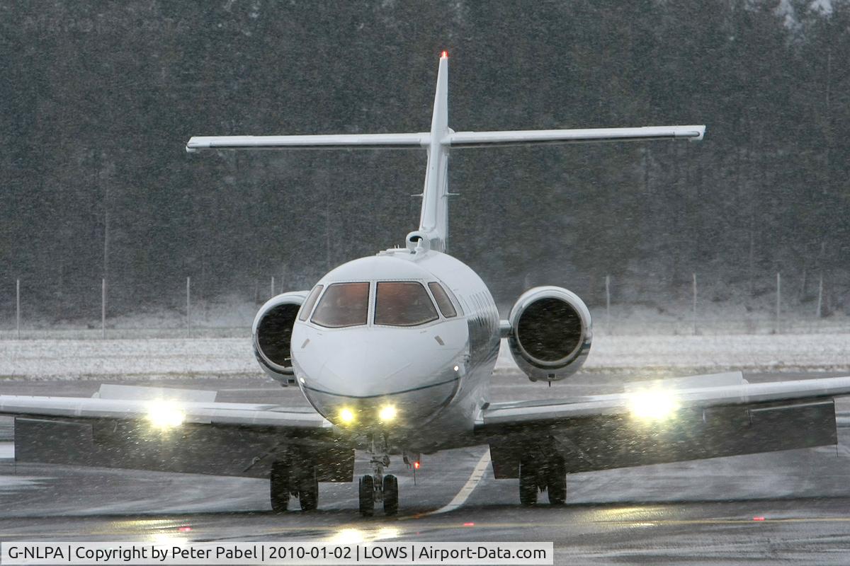 G-NLPA, 2008 Hawker 750 C/N HB-14, SZG Wintercharter