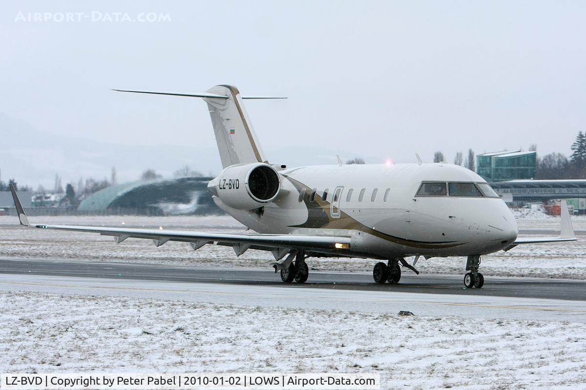 LZ-BVD, 2008 Bombardier Challenger 605 (CL-600-2B16) C/N 5768, SZG Wintercharter