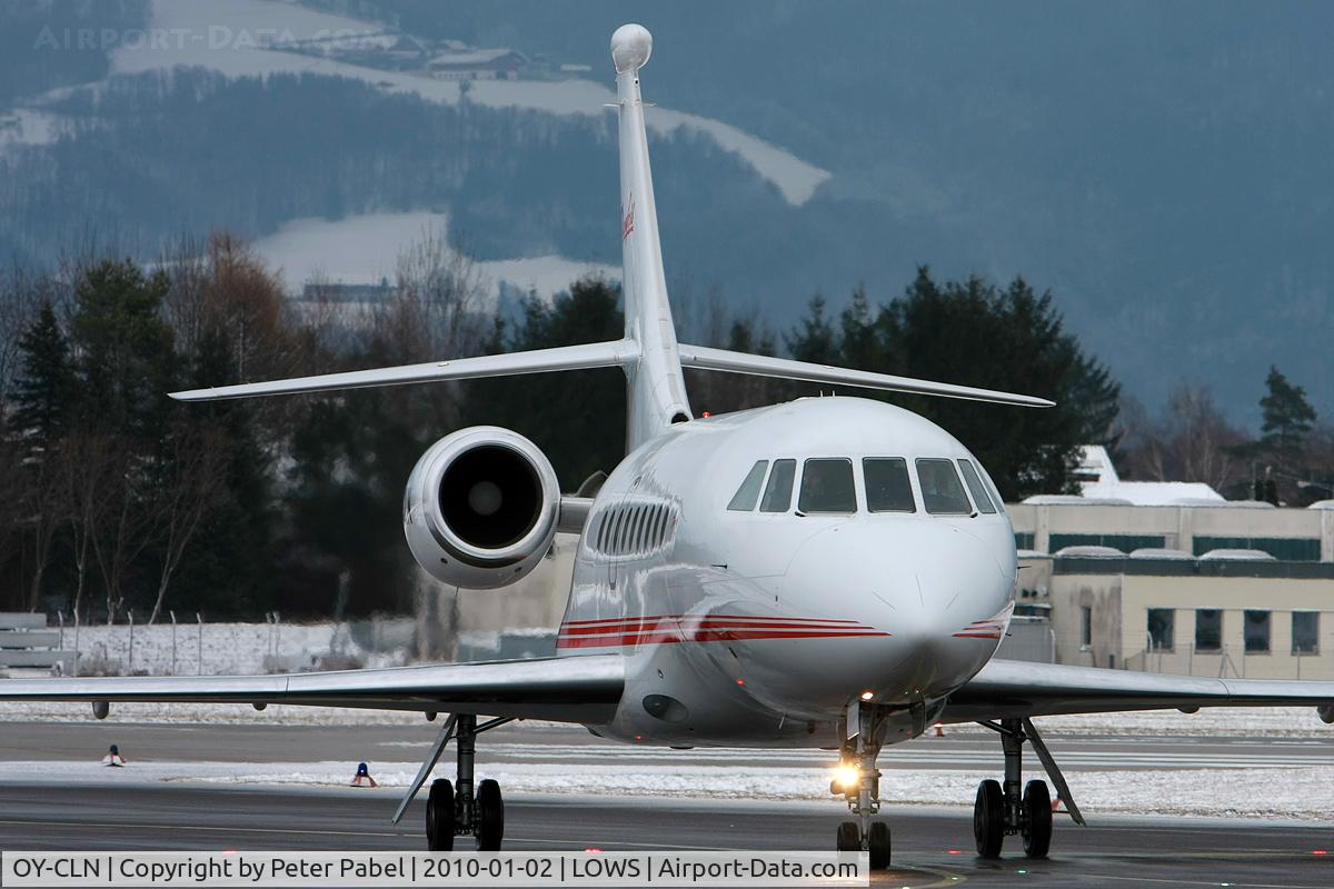 OY-CLN, 2004 Dassault Falcon 2000EX C/N 35, SZG Wintercharter