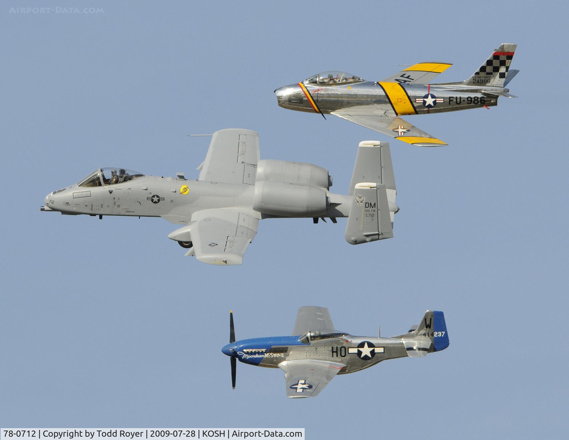 78-0712, 1978 Fairchild Republic A-10C Thunderbolt II C/N A10-0332, EAA AIRVENTURE 2009