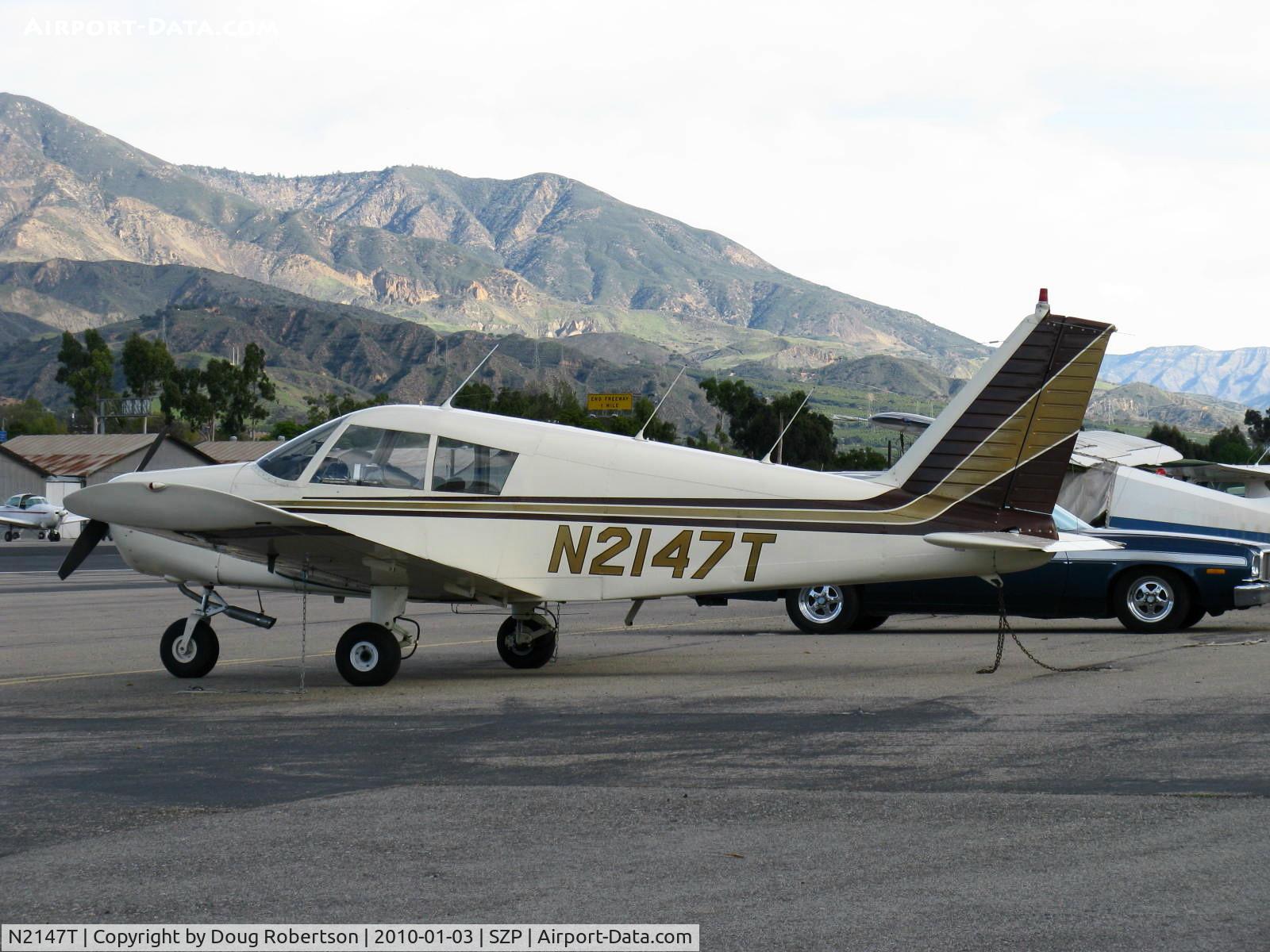 N2147T, 1971 Piper PA-28-140 C/N 28-7125547, 1971 Piper PA-28-140, Lycoming O-320-E2A 150 Hp, Power Flow exhaust mod STC'd.