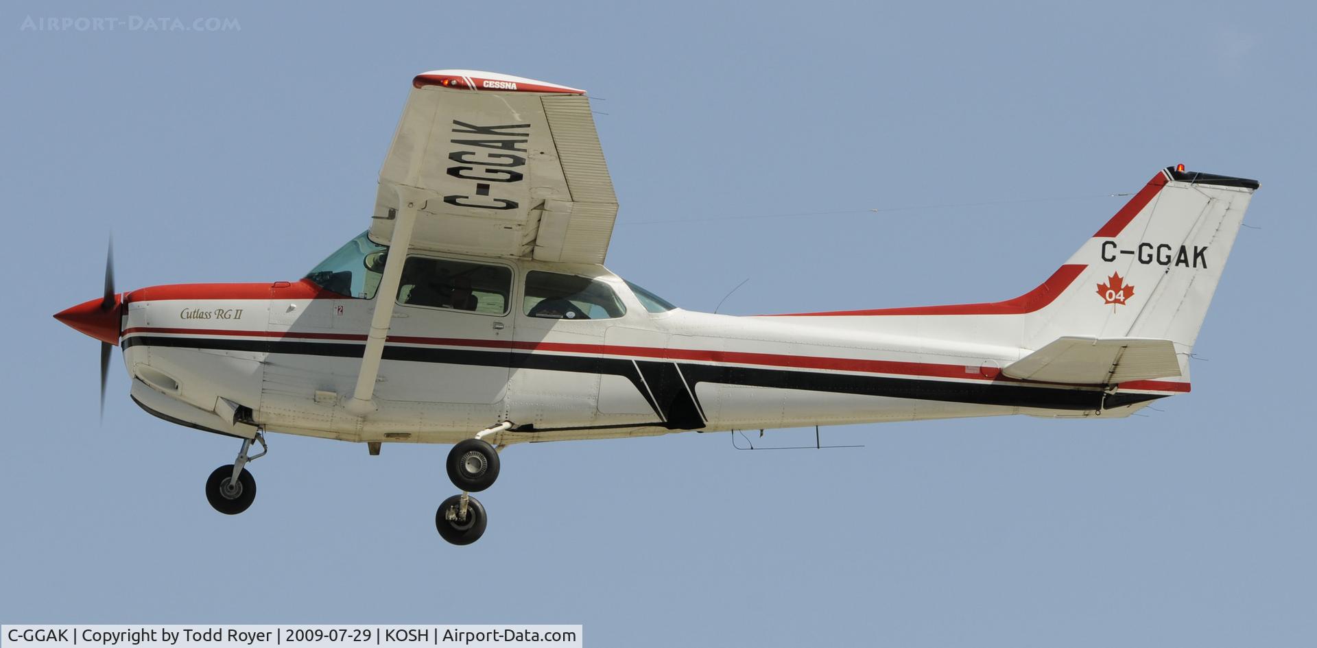 C-GGAK, 1980 Cessna 172RG Cutlass RG C/N 172RG0424, EAA AIRVENTURE 2009
