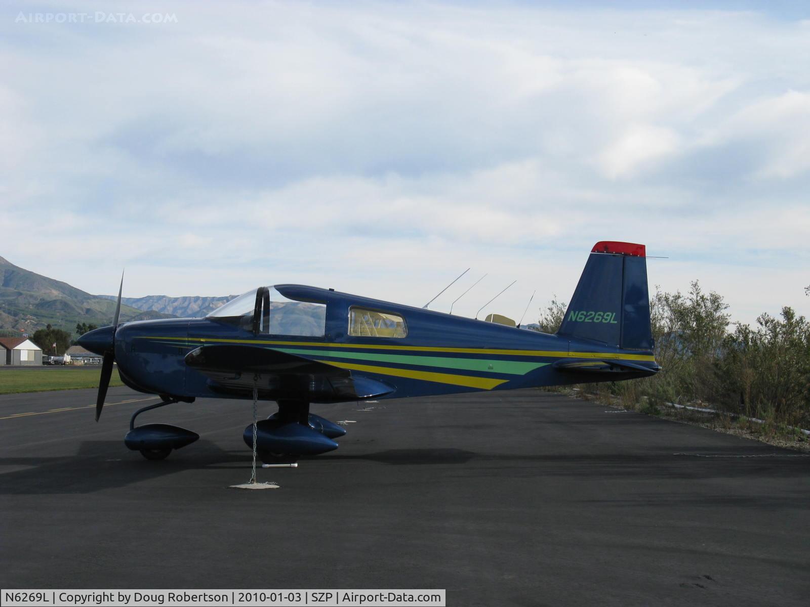 N6269L, 1972 Grumman American AA-1B Trainer C/N AA1B-0069, 1972 Grumman American AA-1B TRAINER, Lycoming O-235 108 Hp