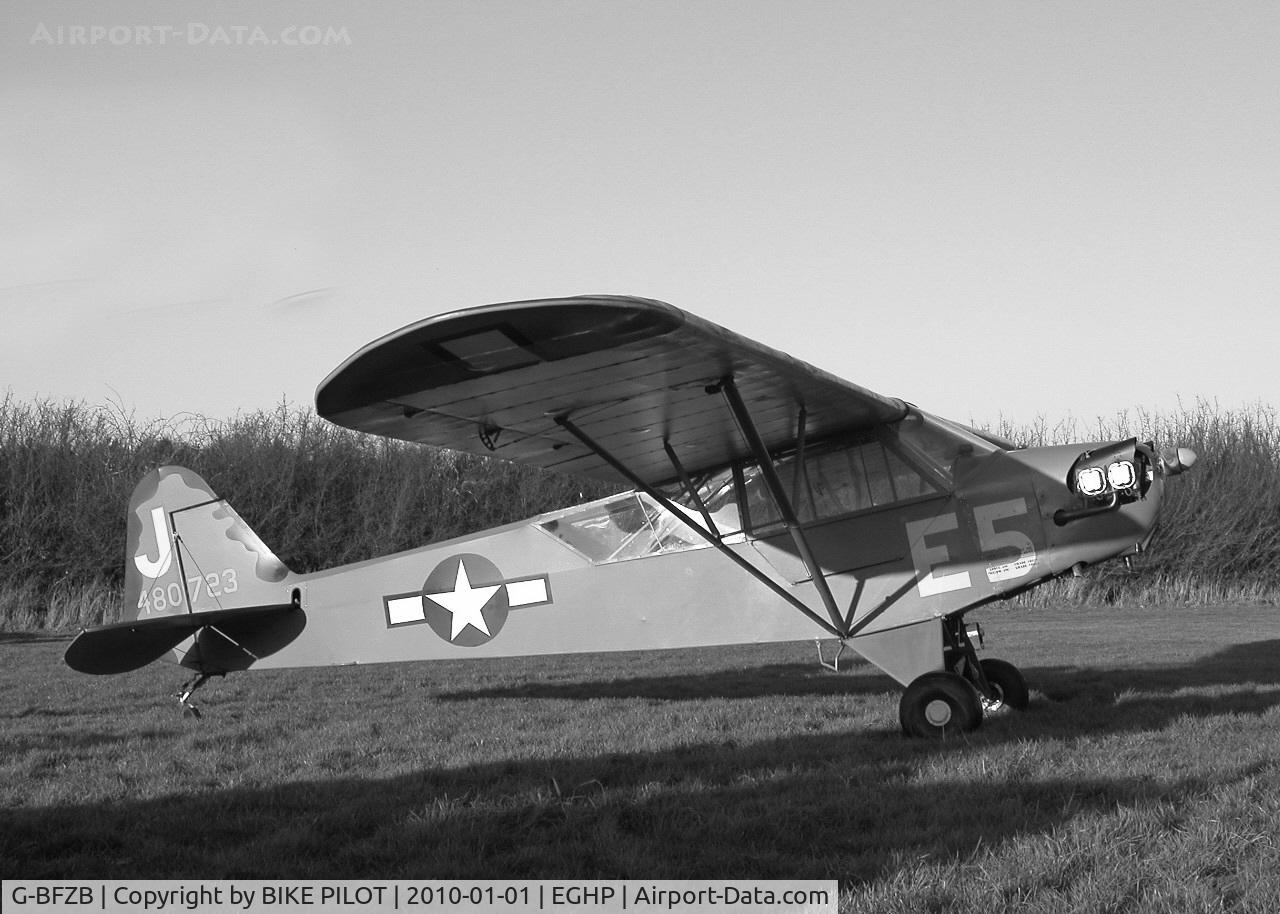 G-BFZB, 1947 Piper L-4J Grasshopper (J3C-65D) C/N 13019, NEW YEARS DAY FLY-IN
