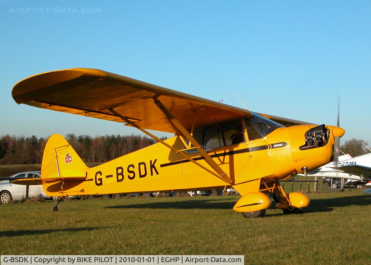 G-BSDK, 1941 Piper J-5A Cub Cruiser Cub Cruiser C/N 5-175, NEW YEARS DAY FLY-IN