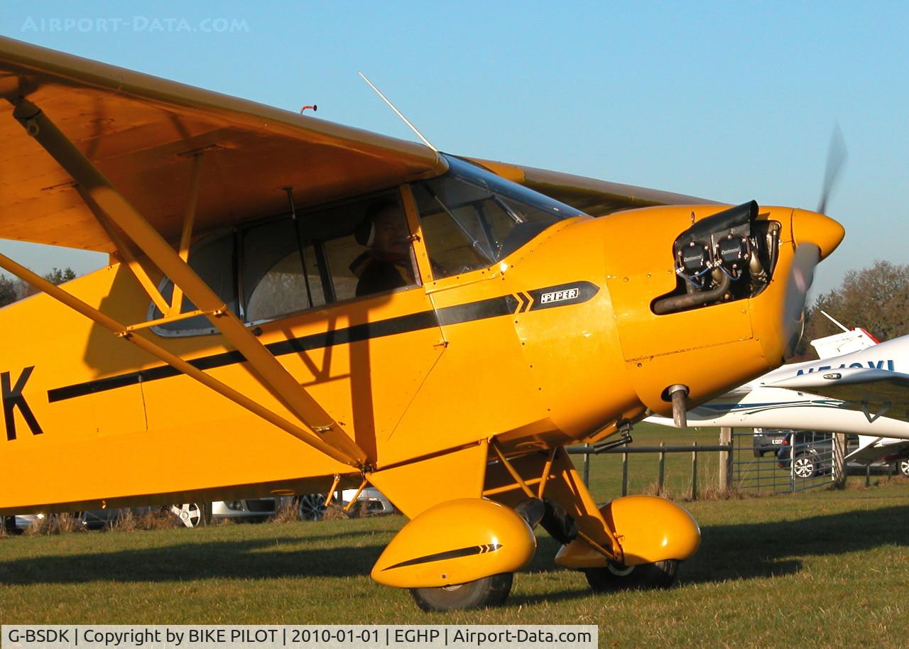 G-BSDK, 1941 Piper J-5A Cub Cruiser Cub Cruiser C/N 5-175, NEW YEARS DAY FLY-IN