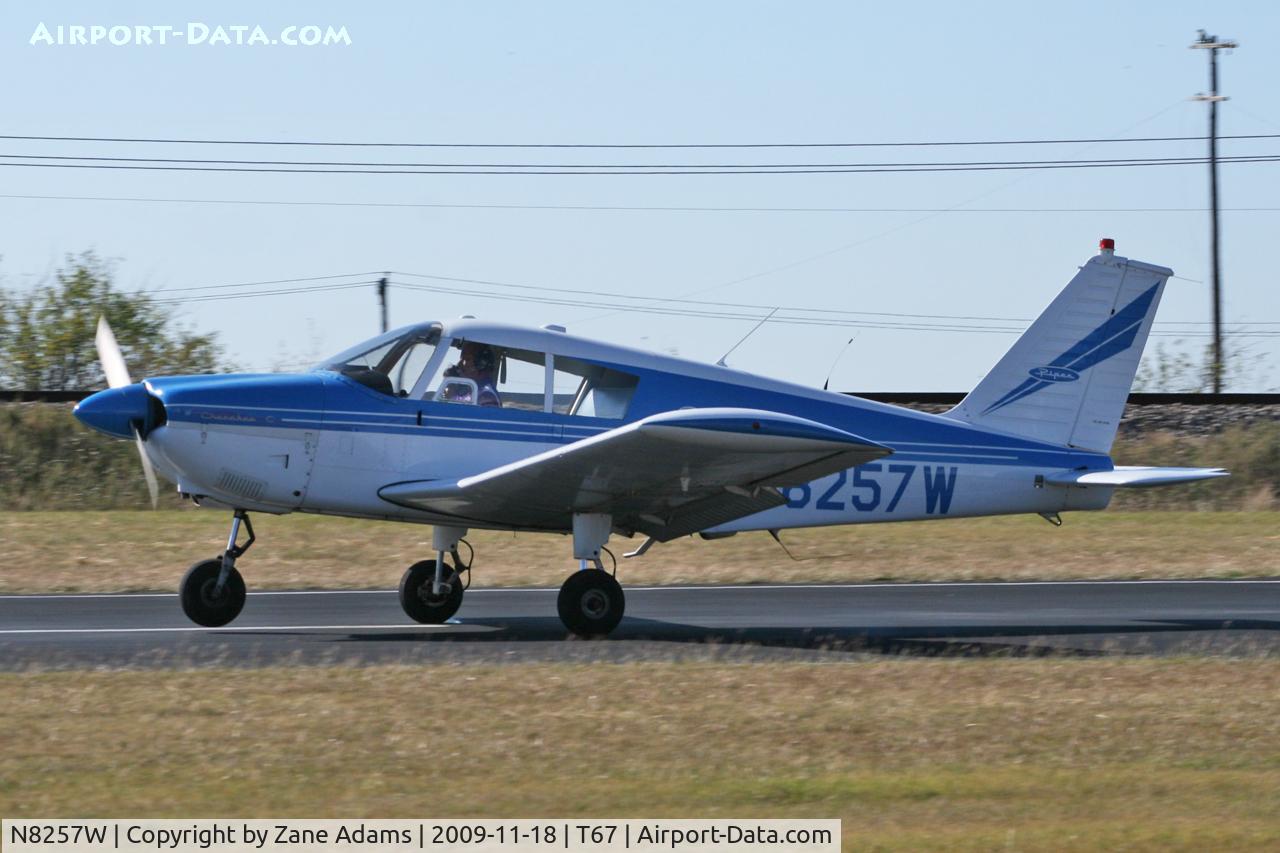 N8257W, 1965 Piper PA-28-180 C/N 28-2409, At Hicks Field - Fort Worth, TX