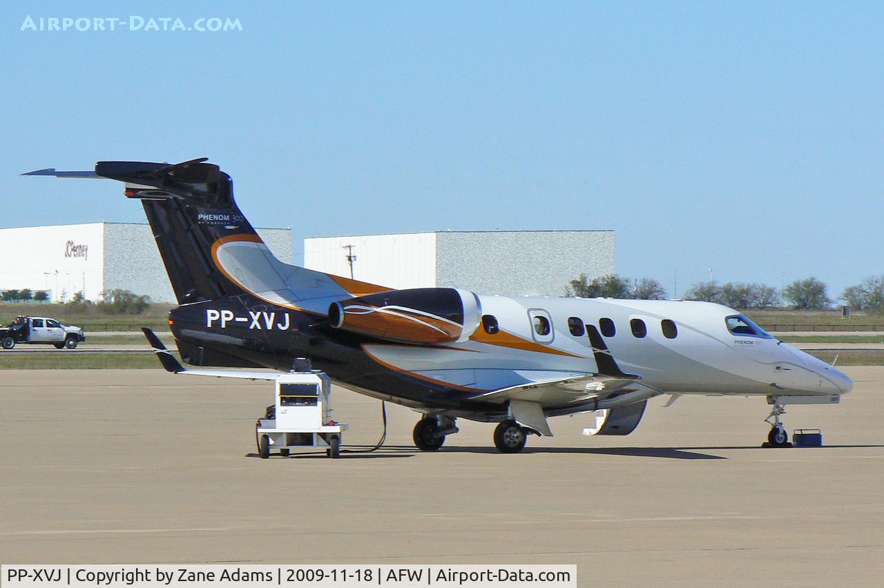 PP-XVJ, 2008 Embraer EMB-505 Phenom 300 C/N 50500001, At Alliance Fort Worth