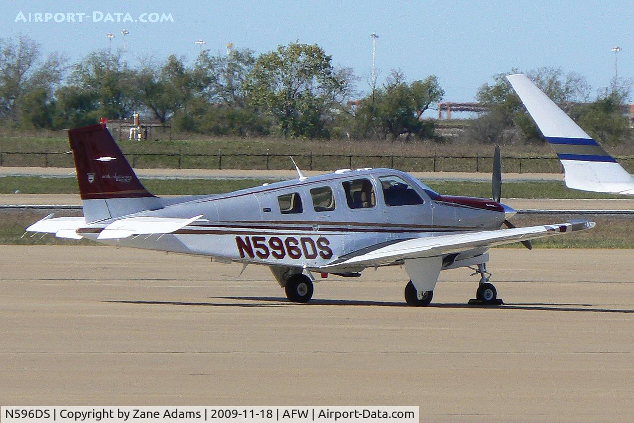N596DS, 2007 Hawker Beechcraft Corp G36 Bonanza C/N E-3806, At Alliance Fort Worth