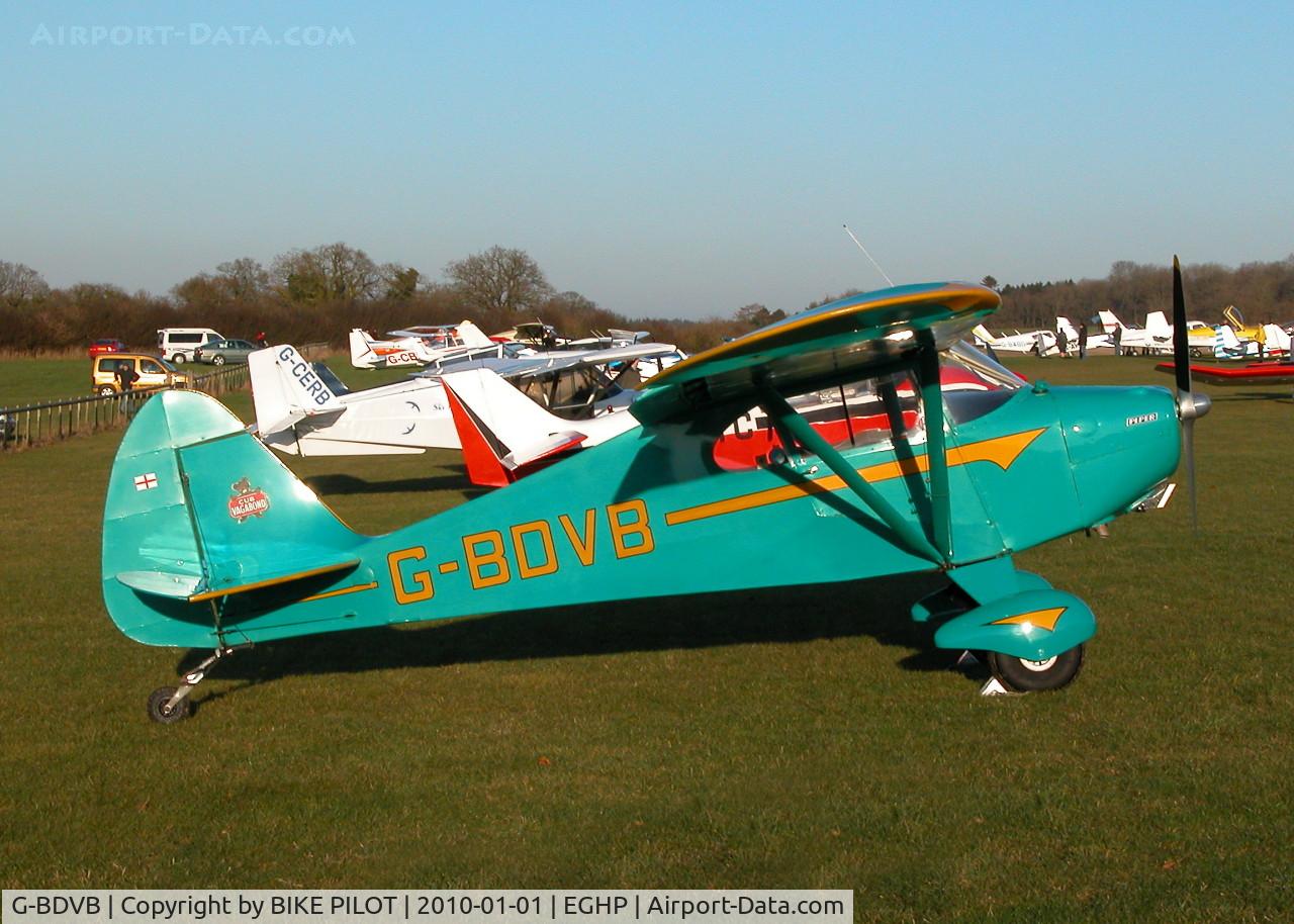 G-BDVB, 1948 Piper PA-17 Vagabond C/N 15-229, NEW YEARS DAY FLY-IN