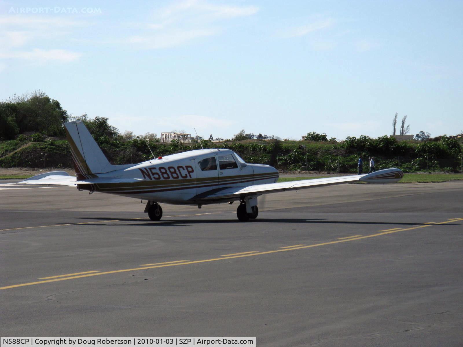 N588CP, 1958 Piper PA-24-250 Comanche C/N 24-431, 1958 Piper PA-24-150 COMANCHE, Lycoming O-540-A1A5 250 Hp, taxi to Rwy 04