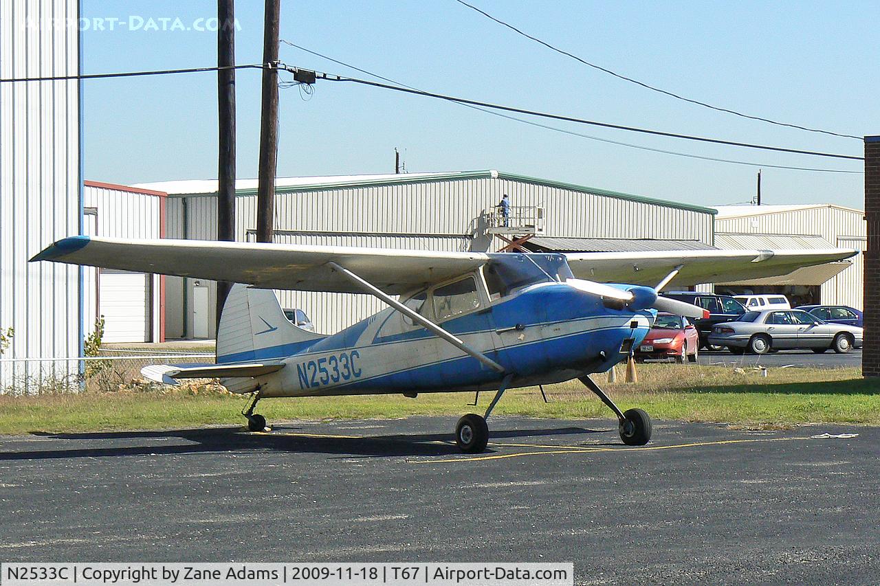 N2533C, 1954 Cessna 170B C/N 26177, At Hicks Field - Fort Worth, TX