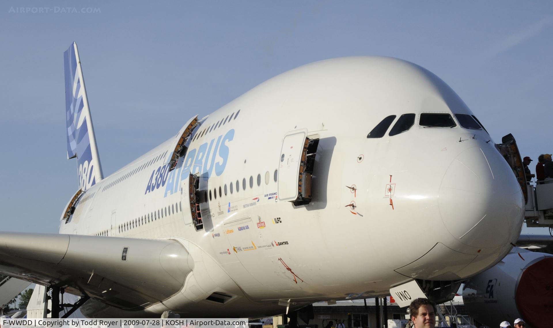 F-WWDD, 2005 Airbus A380-861 C/N 004, EAA AIRVENTURE 2009