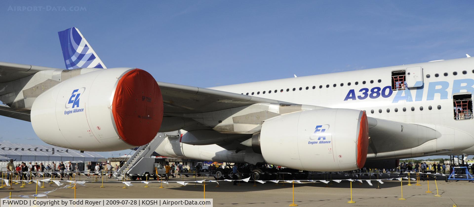 F-WWDD, 2005 Airbus A380-861 C/N 004, EAA AIRVENTURE 2009