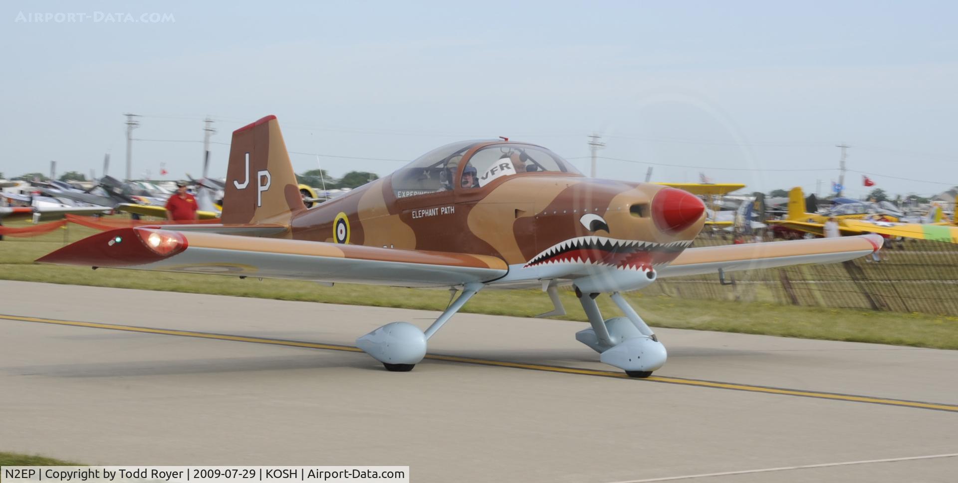 N2EP, 1999 Vans RV-6A C/N 60105, EAA AIRVENTURE 2009